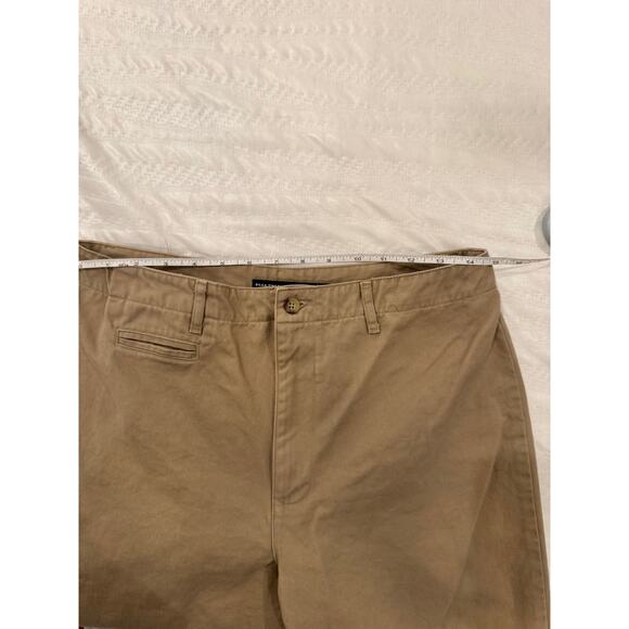 Ralph Lauren Sport Khaki Cotton Chino Straight Leg Pants Women’s 10 Tan Preppy - Picture 9 of 14